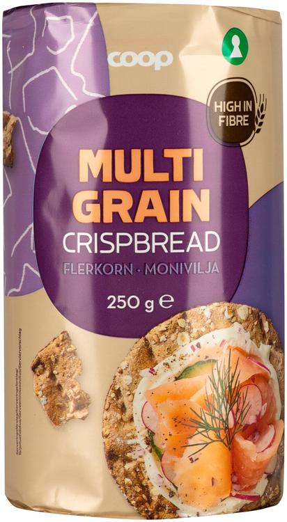 Coop täysjyväinen moniviljanäkkileipä 250 g