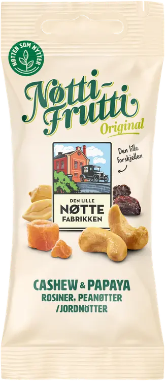 Den Lille Nøttefabrikken Nøtti Frutti 50g
