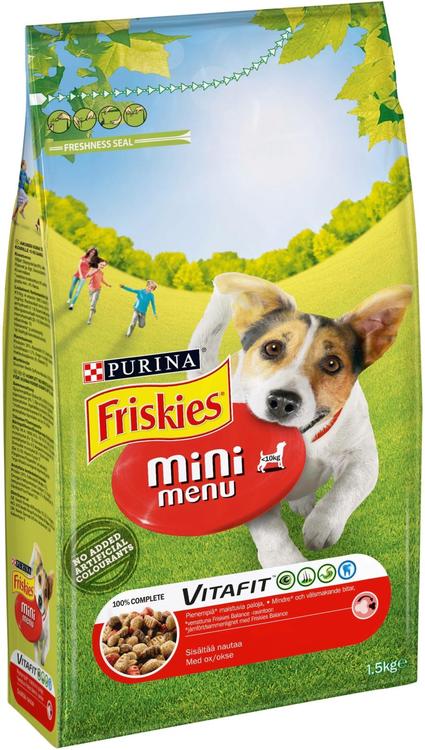 Täissööt koertele liha ja teraviljaga 1,5 kg