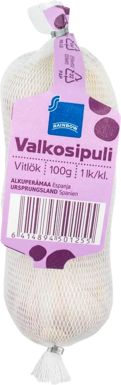 Rainbow valkosipuli 100g