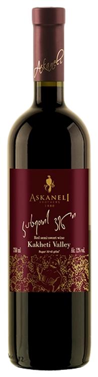 Askaneli Kakheti Valley Red Medium Sweet GT vein 12%vol 750ml