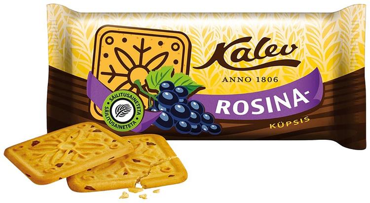 Kalev rosinaküpsis 163 g