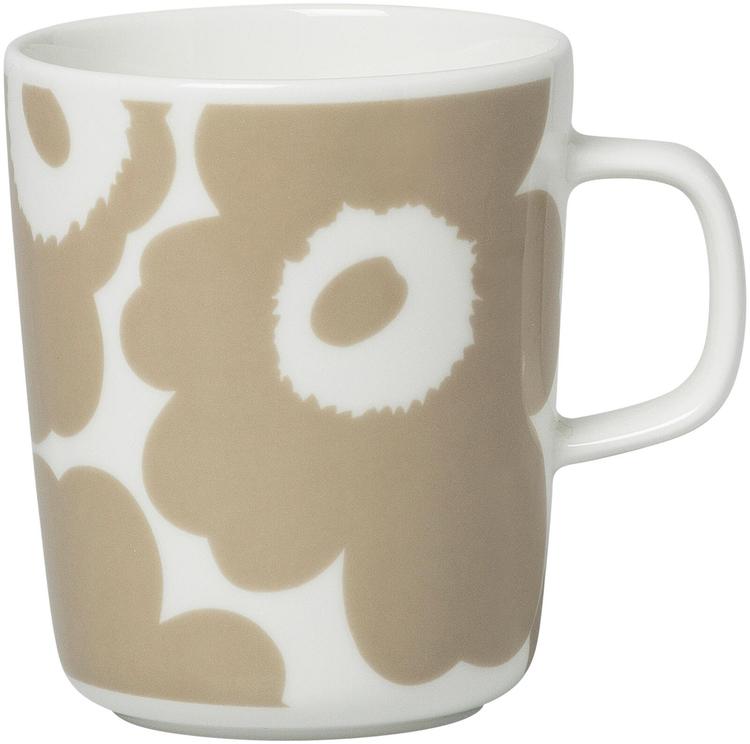 Marimekko Unikko muki 2,5 dl valkoinen/beige