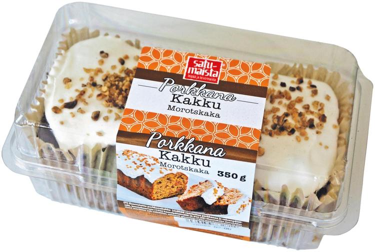 Satumaista 350g Porkkanakakku
