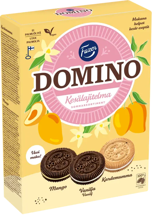 Fazer Domino Kesälajitelma 525g