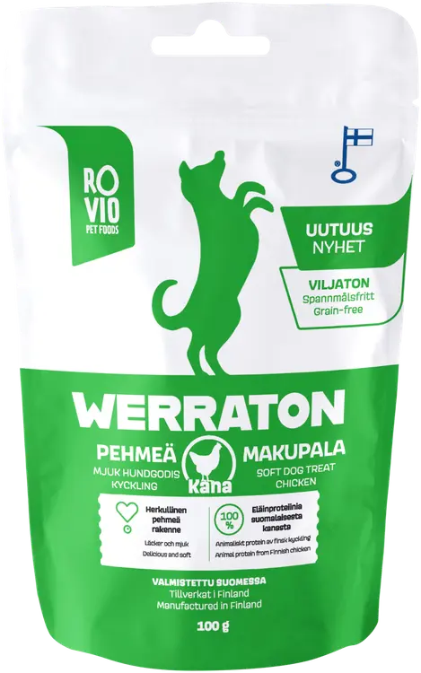 Werraton Kana koiran makupala 100g