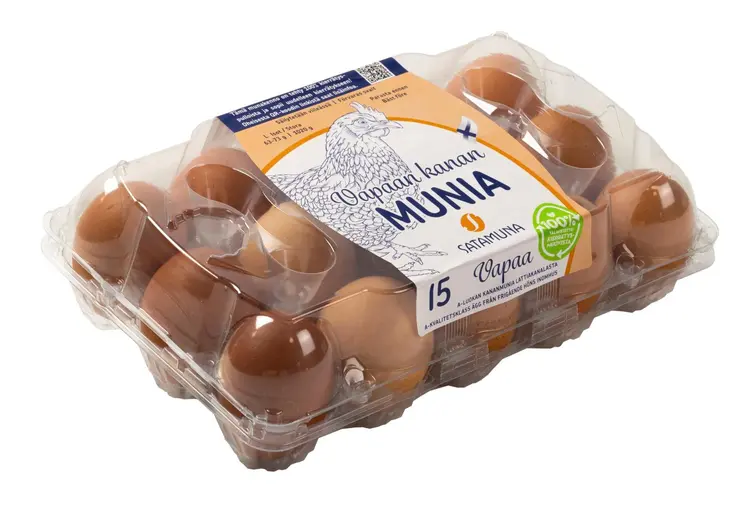Satamuna vapaan kanan munia ruskeat L15