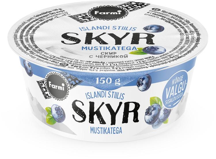 Mustikatega skyr, 150 g