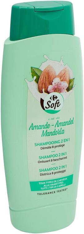 Carrefour Soft 2in1 Almond Shampoo 500 ml