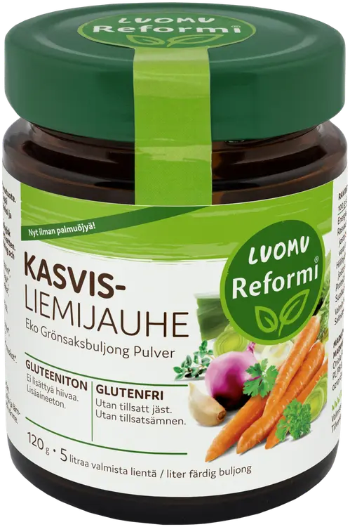 Reformi Luomu Kasvisliemijauhe 120g