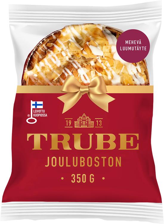 Trube Jouluboston 350g luumu-rahkatäytteinen boston