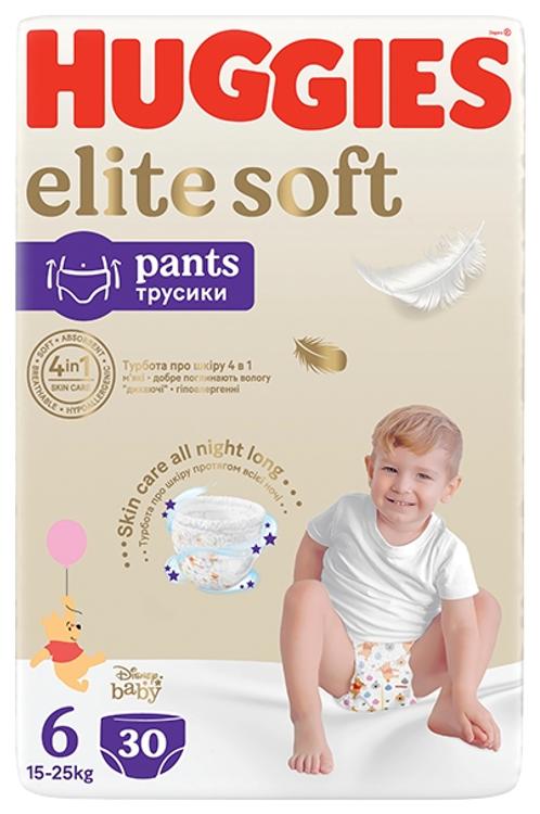 Huggies püksmähkmed Elite Soft 6, 15-25kg 30tk