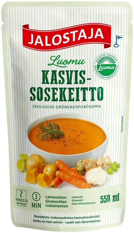 Jalostaja Luomu kasvissosekeitto 550 ml