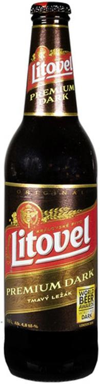 Litovel Premium Dark 4,8% 0,5l olut