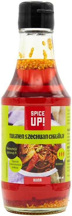 Spice Up! Tulinen Szechuan chiliöljy 200 ml