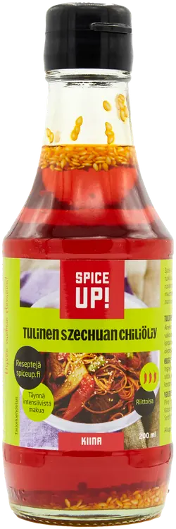 Spice Up! Tulinen Szechuan chiliöljy 200 ml