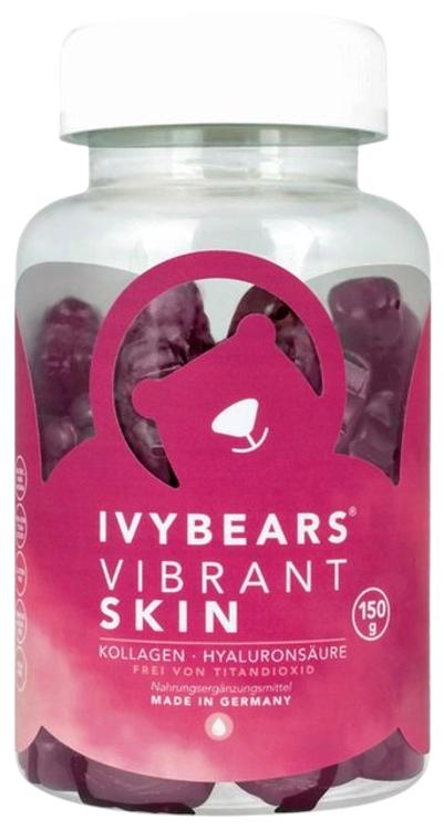 IvyBears Vibrant Skin kollageeni ja hüaluroonhappega kummikarud 60tk