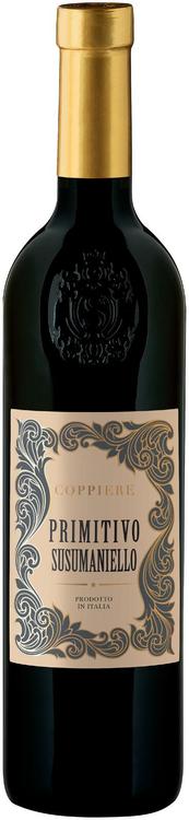 Coppiere Primitivo Susumaniello KGT vein 14,5%vol 750 ml