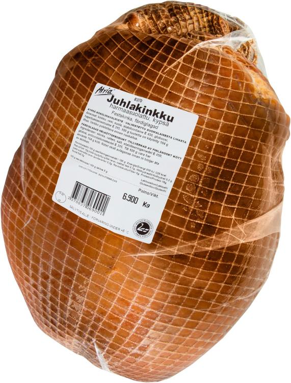 Atria Kypsä Luuton Harmaasuolattu Juhlakinkku n6kg
