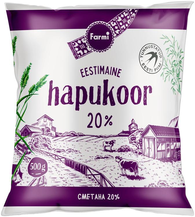 Hapukoor 20% 500G