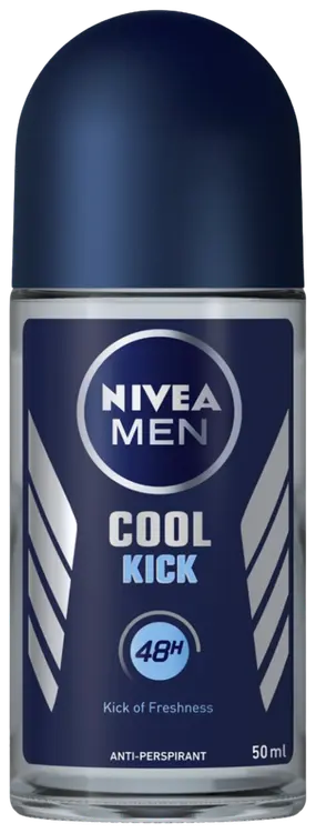 NIVEA MEN 50ml Cool Kick Deo Roll-on -antiperspirantti