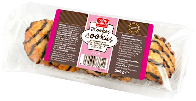 Satumaista Kookos cookies 200g