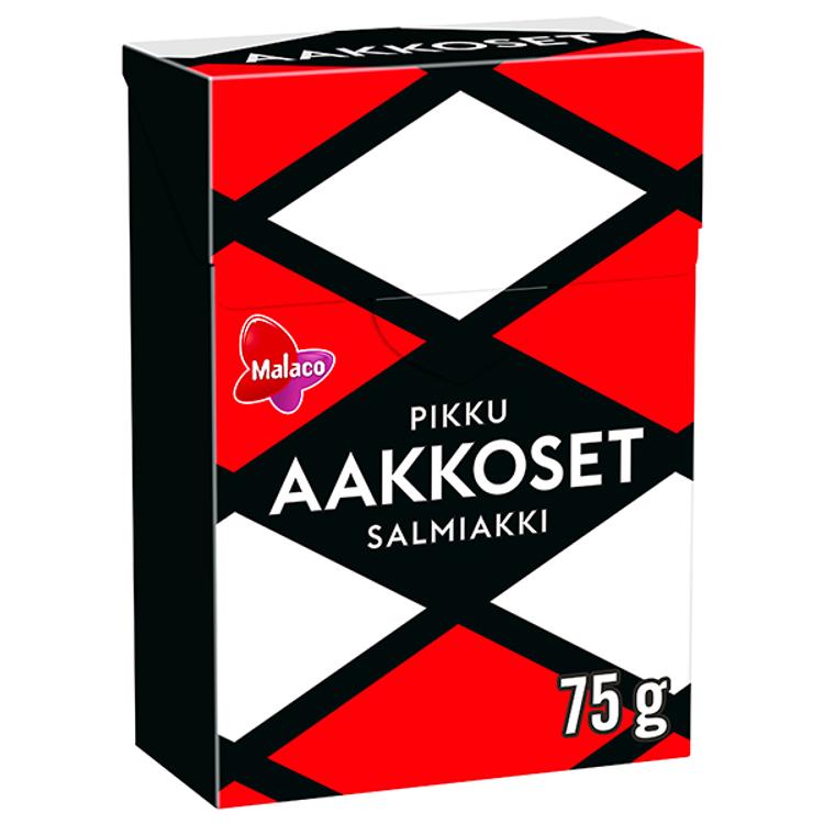Malaco Aakkoset Pikku Salmiakki pastilli 75g