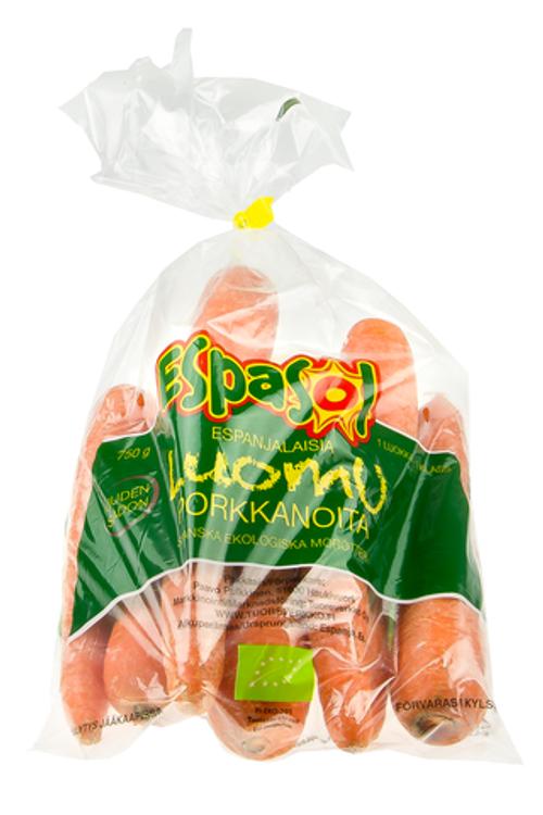 Porkkana 750g luomu