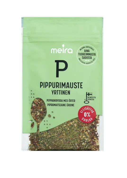 Meira Pippurimauste yrttinen ei lisättyä suolaa 26g