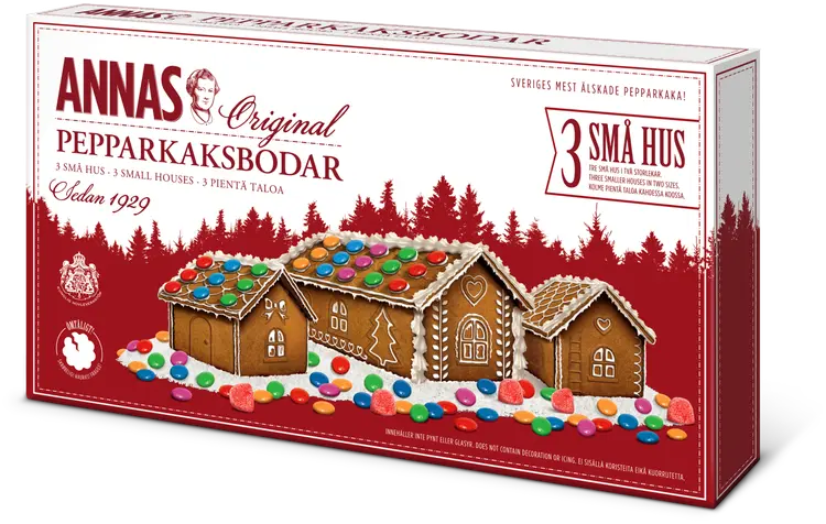 Annas Kolme Pientä Piparkakkutaloa 250g