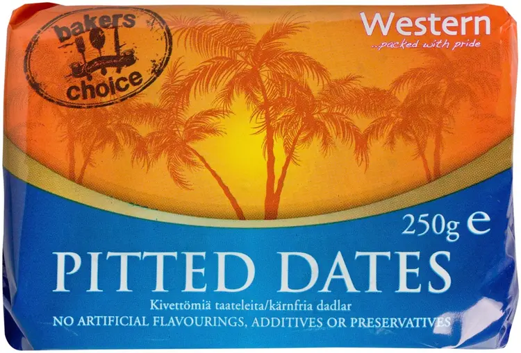 Western 250g kivettömiä taateleita