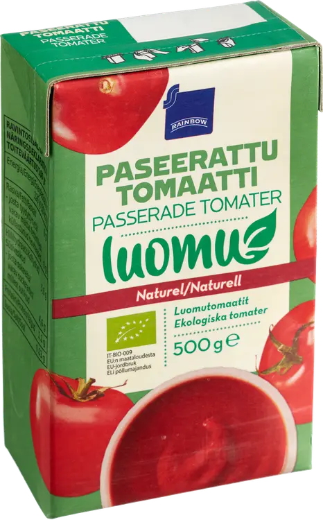 Rainbow paseerattu tomaatti luomu 500g
