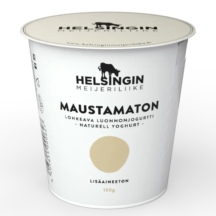 Maustamaton lohkeava jogurtti 150g