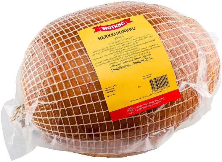 Chef Wotkin´s 3-5 kg Kypsä herkkukinkku