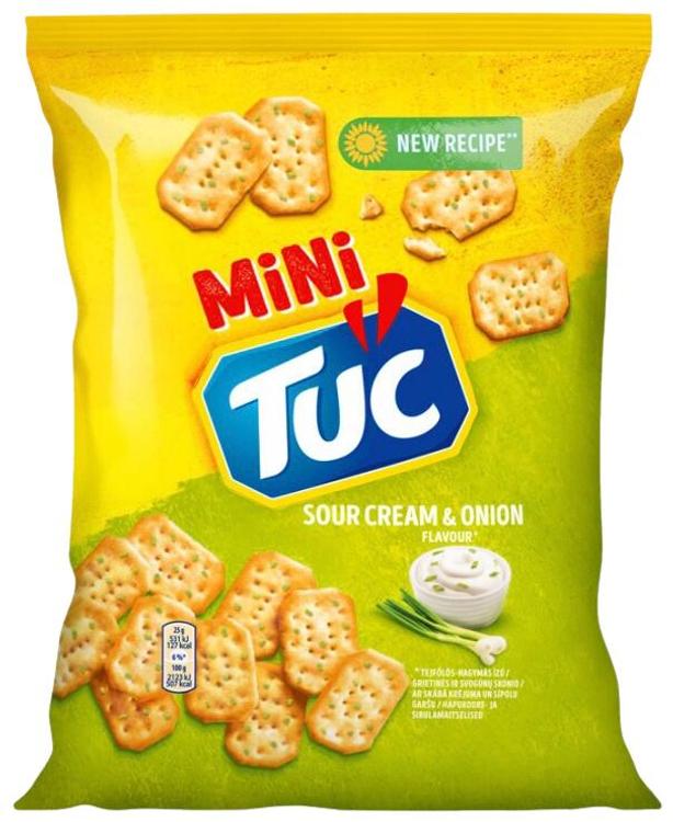 Tuc mini sibula- ja hapukooremaitselised kreekerid 100 g