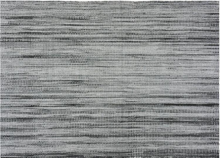 Tabletti 47x33 cm musta/hopea puuvilla