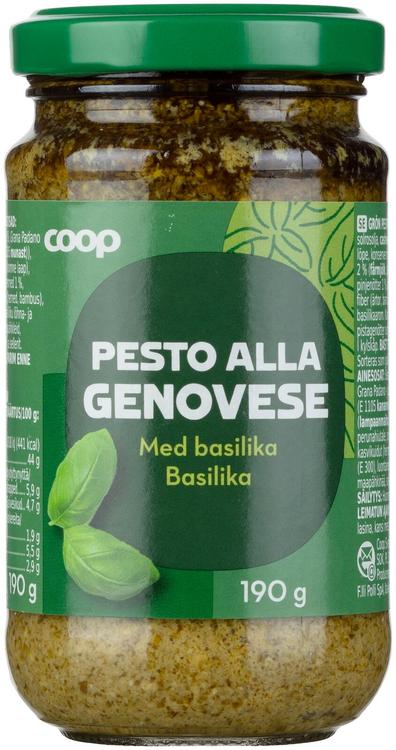 Coop Pesto Alla Genovese basilika 190 g