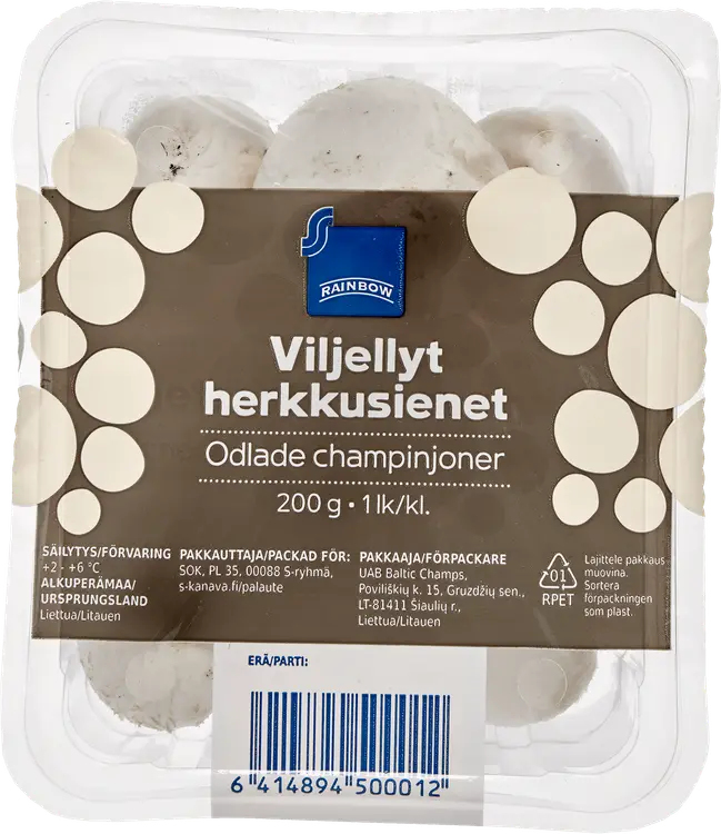 Rainbow herkkusieni 200 g