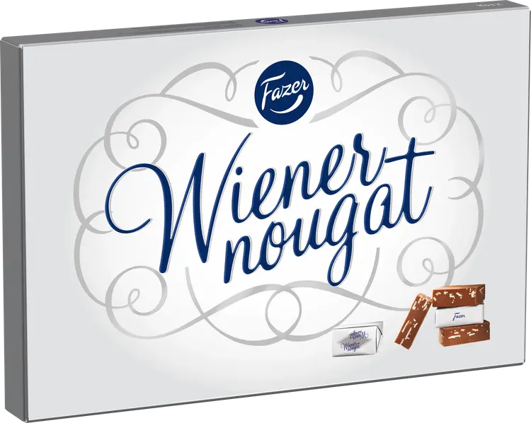 Fazer Wiener nougat 210 g mantelinougatkonvehteja