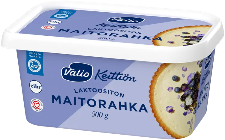 Valio Keittiön maitorahka 500 g laktoositon