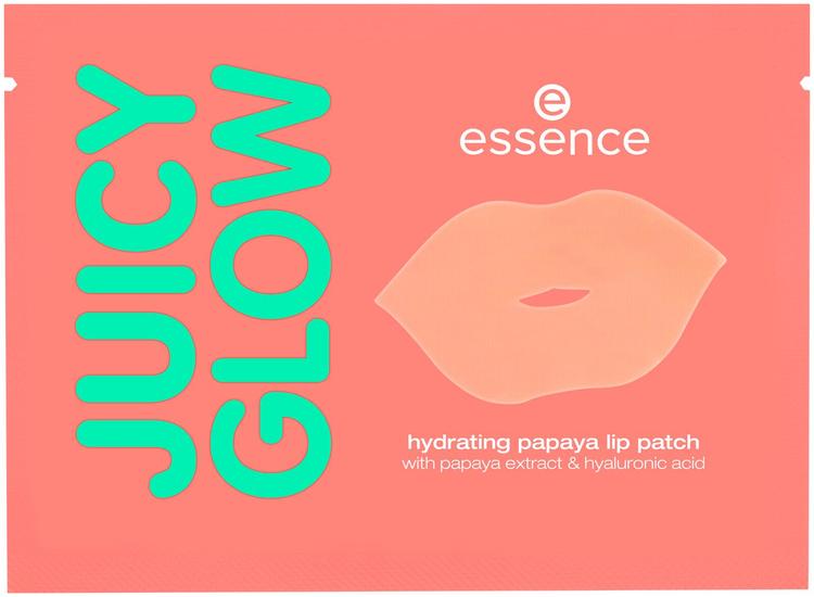 essence JUICY GLOW hydrating papaya lip patch 01 Papaya Plump 1 st