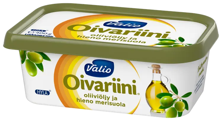 Valio Oivariini® 400 g oliiviöljy ja hieno merisuola HYLA®