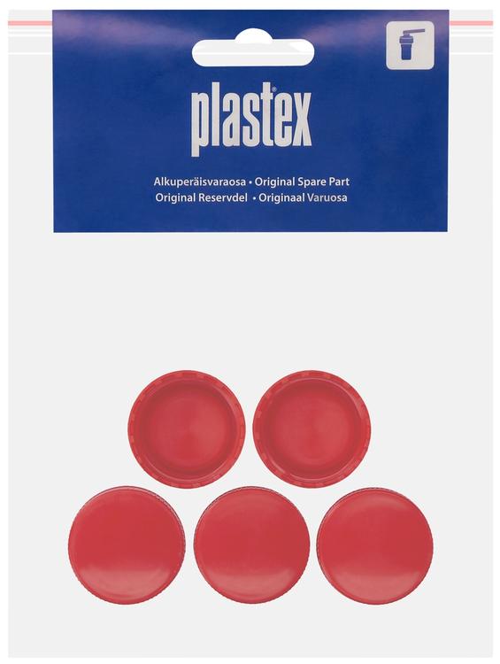 Plastex alkuperäinen korkki 32mm pun Mehukas-pullolle