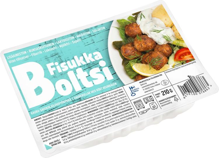 Boltsi Fisukka kaura-savukirjolohipyörykkä 210 g