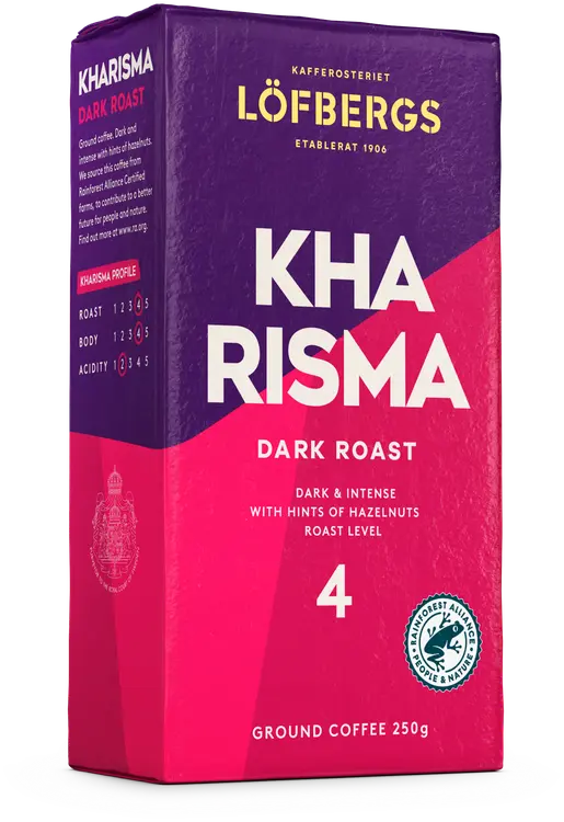 Löfbergs Kharisma Suodatinkahvi 250 g Rainforest Alliance