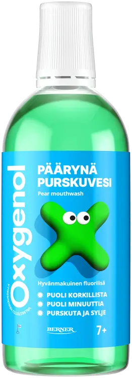 Oxygenol 500ml purskuvesi päärynä 7+