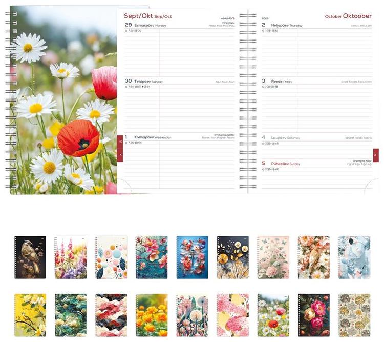 Koolikalender spiral