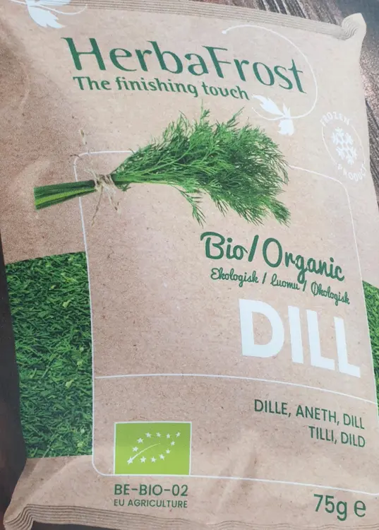 Herbafrost Luomu tilli 75 g hienonnettu pakaste