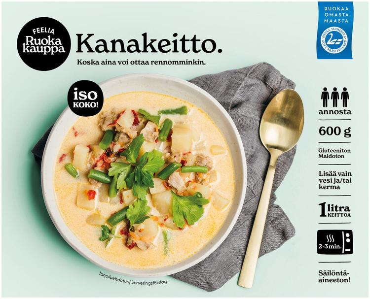 Feelia Ruokakauppa Kanakeitto 600 g