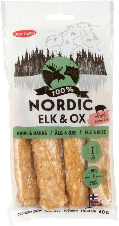 Best Friend Nordic Hirvi & Härkä + Porsas -rouheluu 4 kpl 60 g